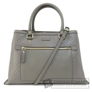 Gucci Microsima GG Leather Tote Bag